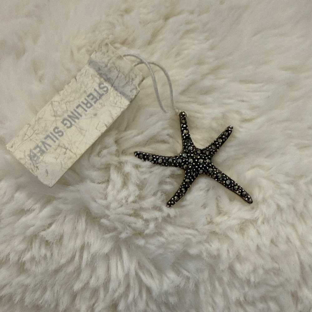 Starfish Sterling Silver Necklace Charm